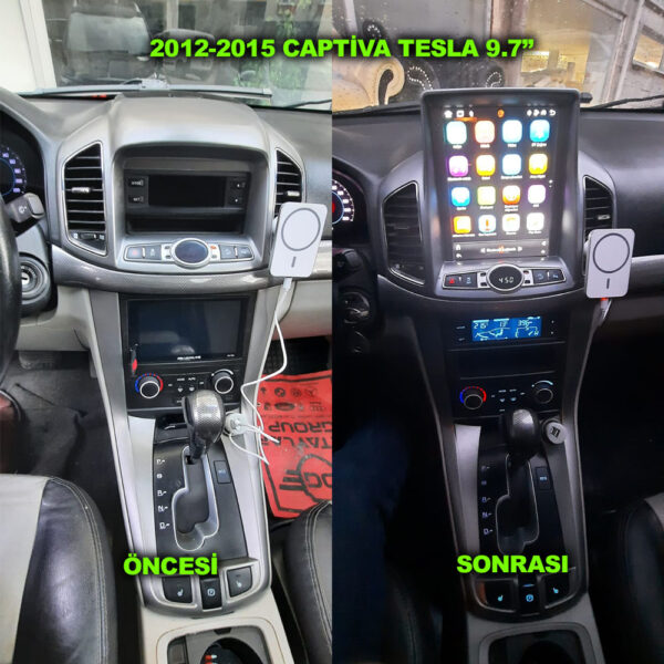 Chevrolet Captiva 2012-2015 Uyumlu 9.7 inç Tesla Multimedya