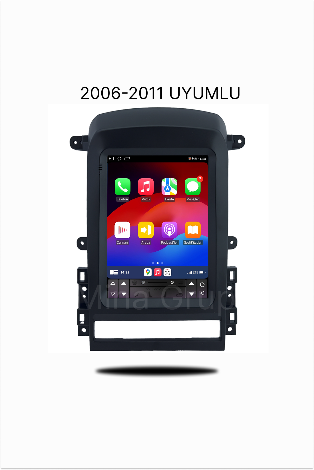 Chevrolet Captiva 2007-2011 Uyumlu 9.7 inç Tesla Multimedya - Görsel 4
