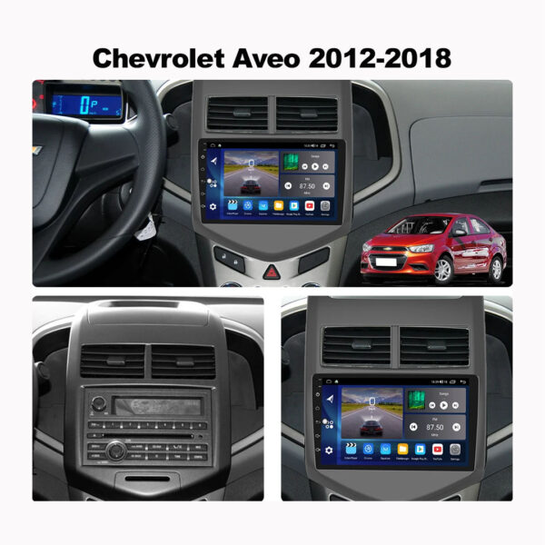 Chevrolet Aveo 2012-2018 Uyumlu 9 inç Multimedya