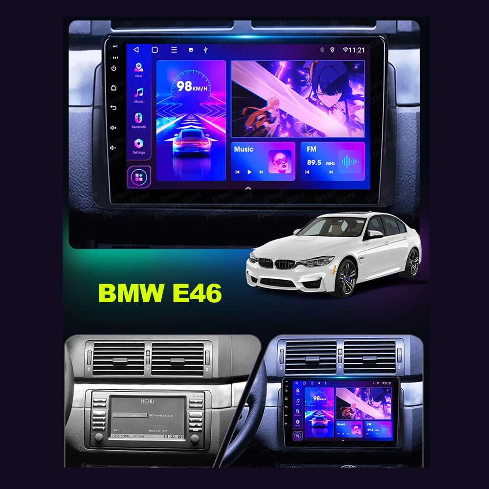 BMW E46 1998-2006 Uyumlu Multimedya Kamera - Görsel 2