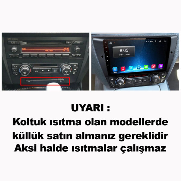 BMW E90-92-93 2005-2012 Uyumlu Multimedya Kamera - Görsel 5