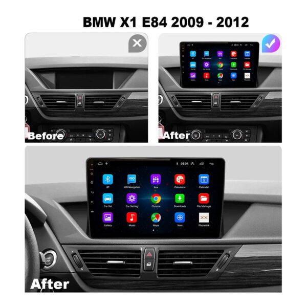 BMW X1 - E84 2009-2013 Uyumlu Multimedya Kamera