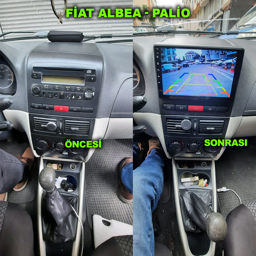 Fiat Albea Palio 2006-2012 Uyumlu 9 inç Multimedya - Görsel 10