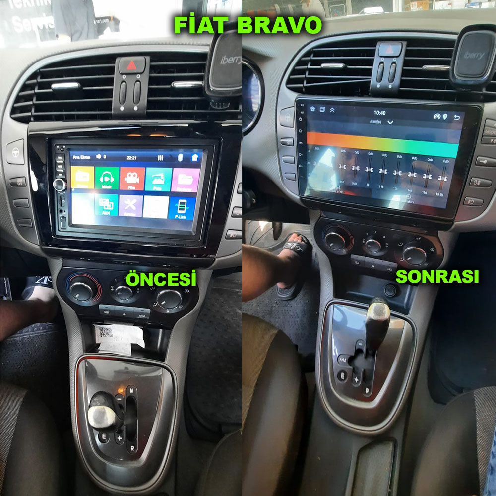 Fiat Bravo 2008-2015 Uyumlu 9 inç Multimedya - Görsel 8