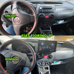 Fiat Fiorino 2005-2022 Uyumlu 9 inç Multimedya - Görsel 2