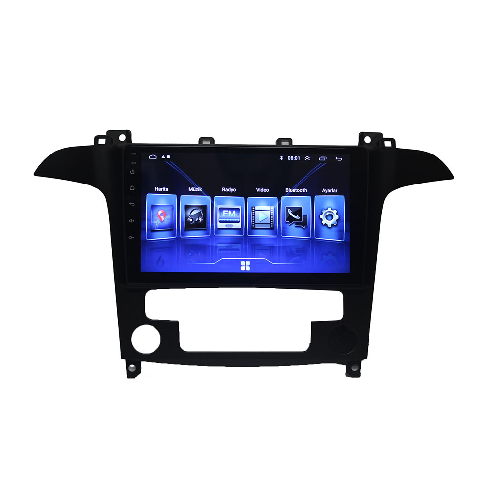 Ford S-Max 2006-2014 Uyumlu 9 inç Multimedya