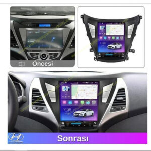 Hyundai Elantra 2011-2012 Uyumlu 9.7 inç Tesla Multimedya - Görsel 2