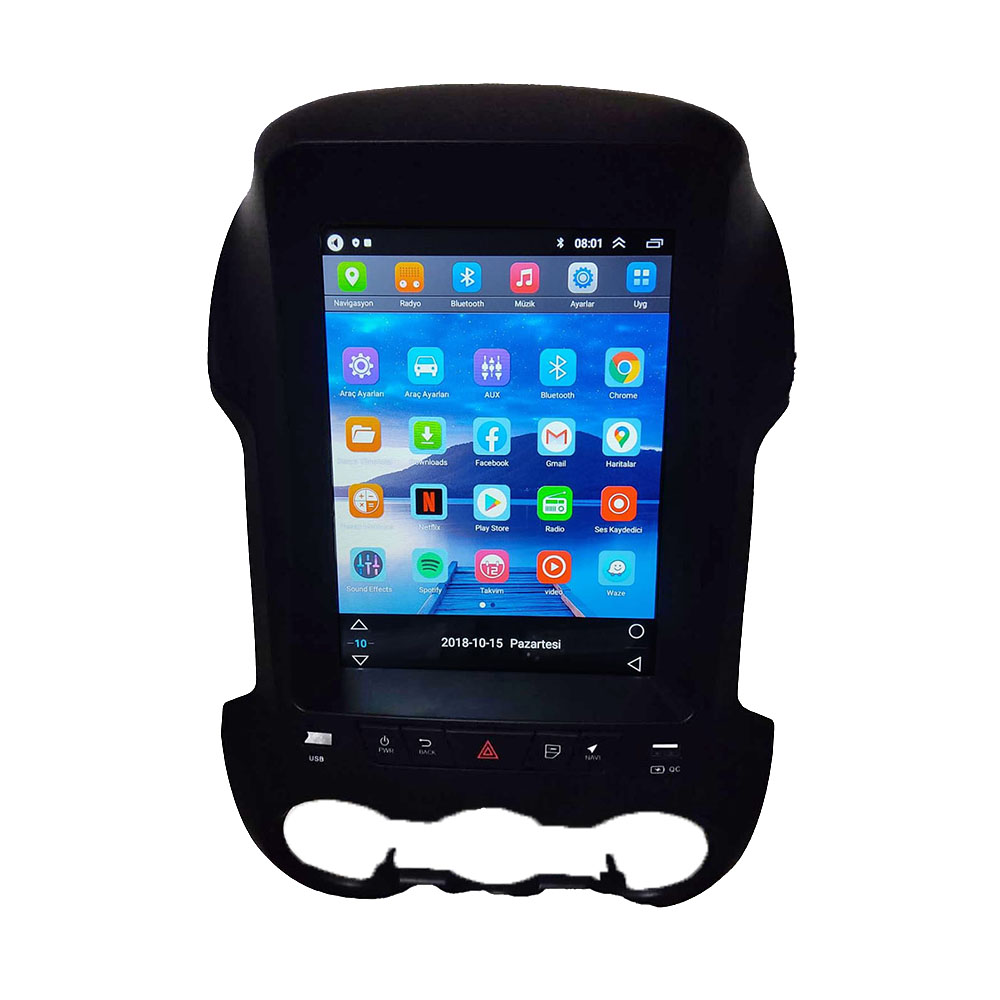 Ford Ranger 2012-2015 Uyumlu 9.7 inç Tesla Multimedya - Görsel 3