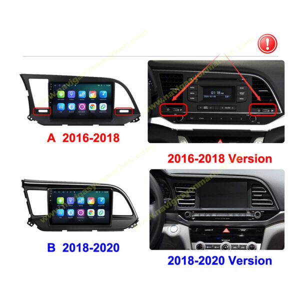 Hyundai Elantra 2019-2020 Uyumlu 9 inç Multimedya - Görsel 4