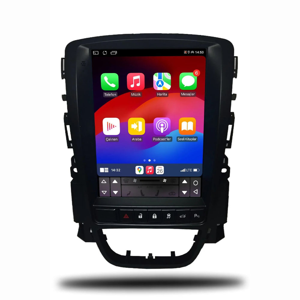 Opel Astra J 2010-2020 Uyumlu 9.7 inç Tesla Multimedya - Görsel 4