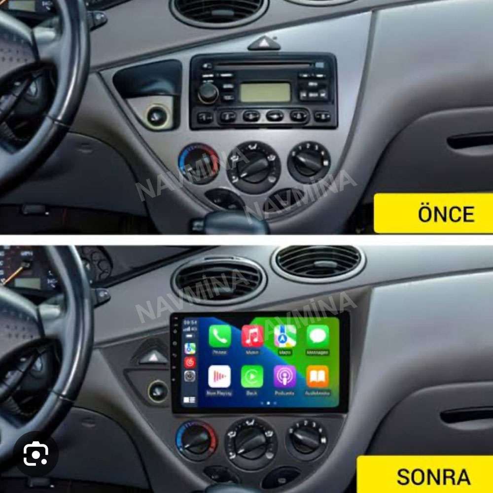 Ford Focus 1 Mondeo MK1 1998-2004 Uyumlu 9 inç Multimedya - Görsel 2