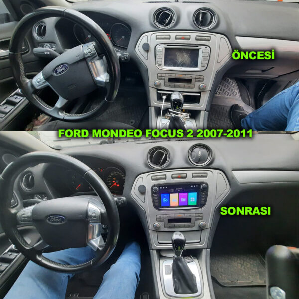 Ford Focus 2 Mondeo 2007-2011 Uyumlu 7 inç Multimedya - Görsel 6