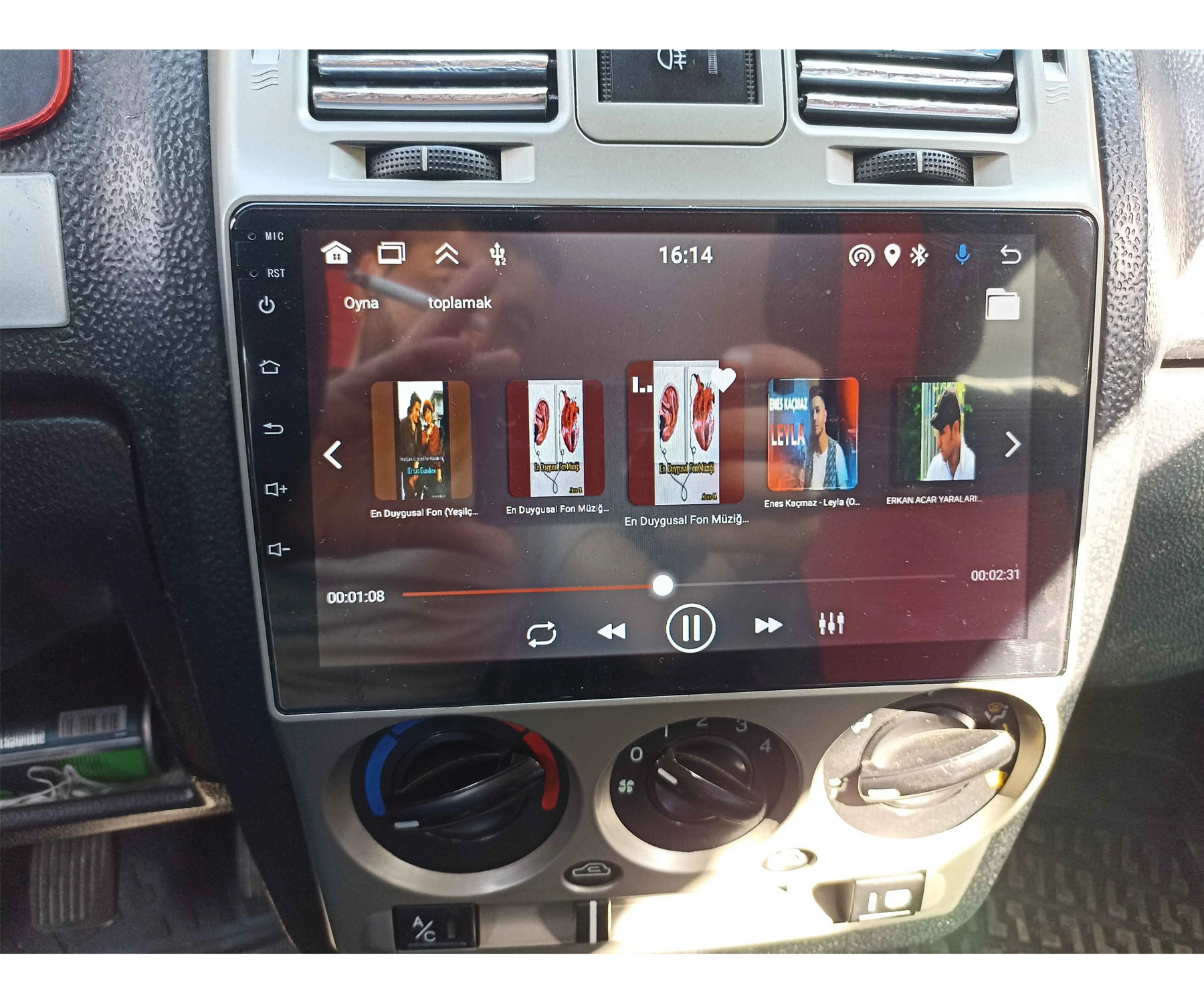 Hyundai Getz 2003-2011 Uyumlu 9 inç Multimedya - Görsel 2