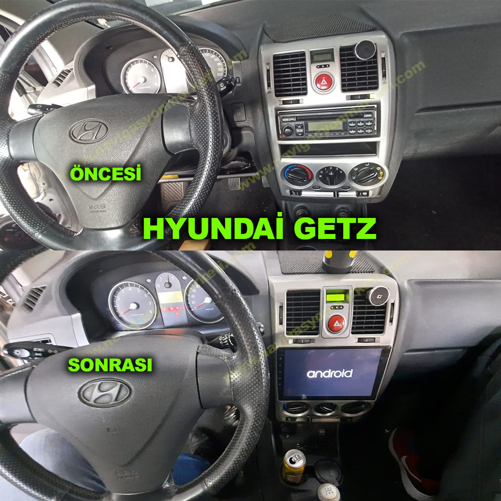 Hyundai Getz 2003-2011 Uyumlu 9 inç Multimedya - Görsel 5