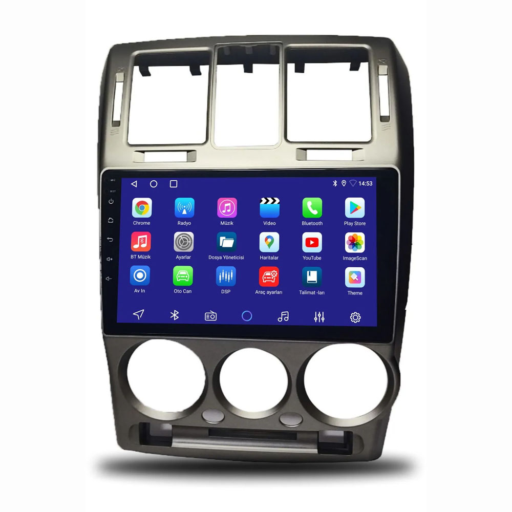 Hyundai Getz 2003-2011 Uyumlu 9 inç Multimedya - Görsel 6