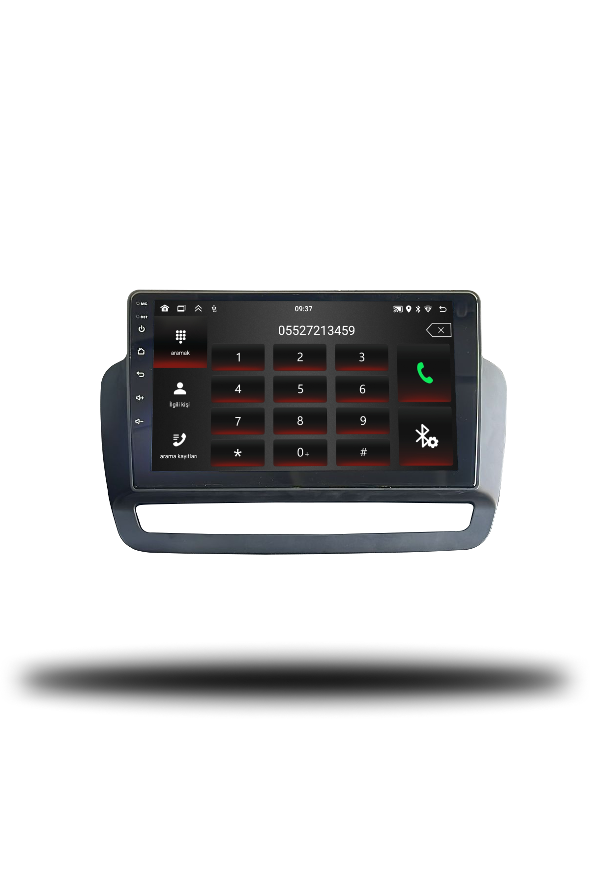 Seat İbiza Flaşörlü Model Uyumlu 9 inç Multimedya - Görsel 4