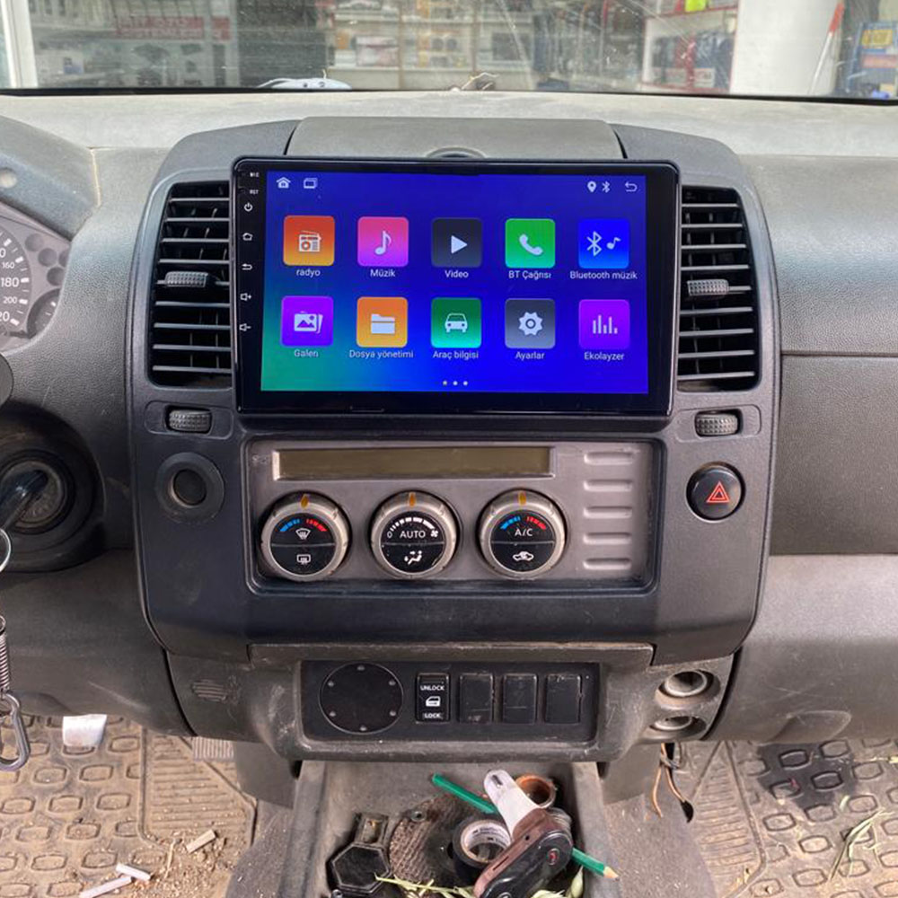 Nissan Navara 2006-2010 Uyumlu 9 inç Multimedya - Görsel 2