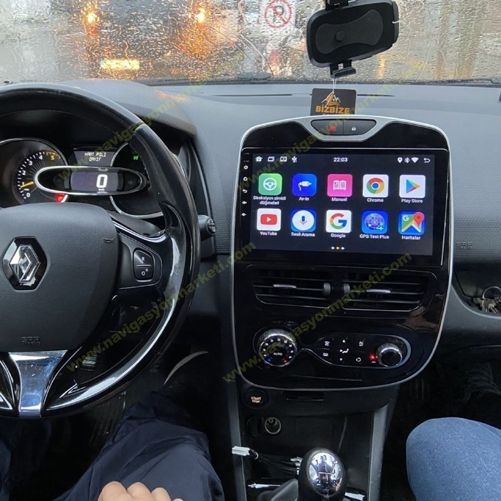 Renault Clio 4 2013-2016 Uyumlu 9 inç Multimedya - Görsel 4