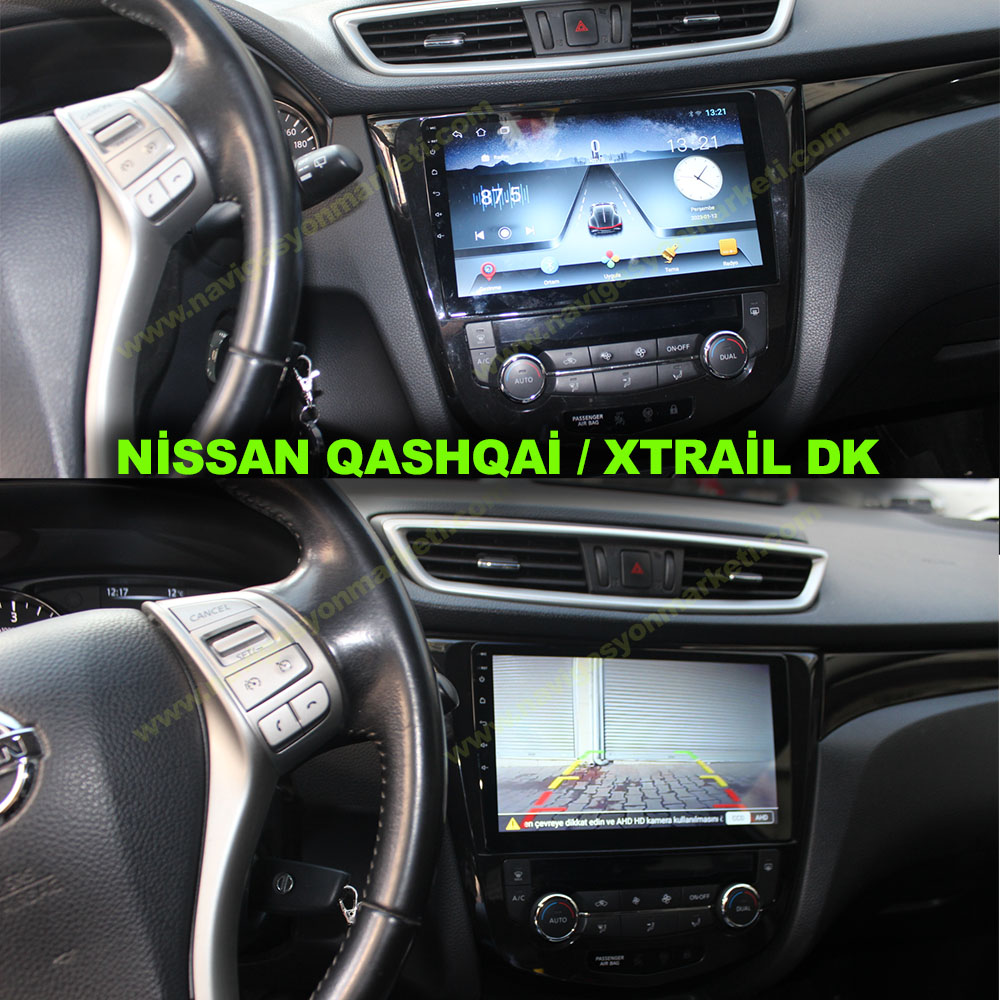 Nissan Qashqai Xtrail 2014-2021 Uyumlu 10 inç Multimedya - Görsel 11