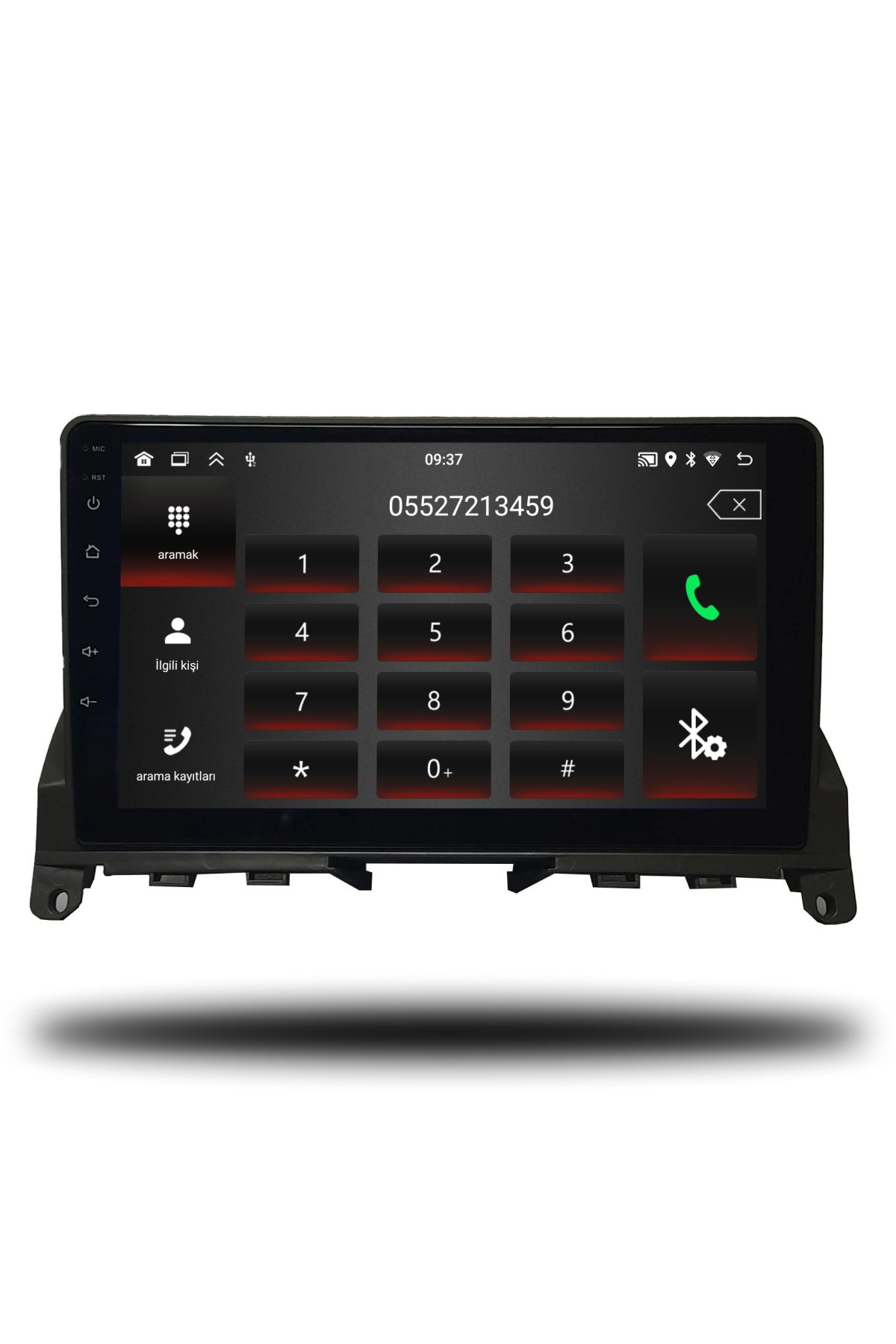 Mercedes C 2007-2011 Uyumlu 9 inç Multimedya - Görsel 4