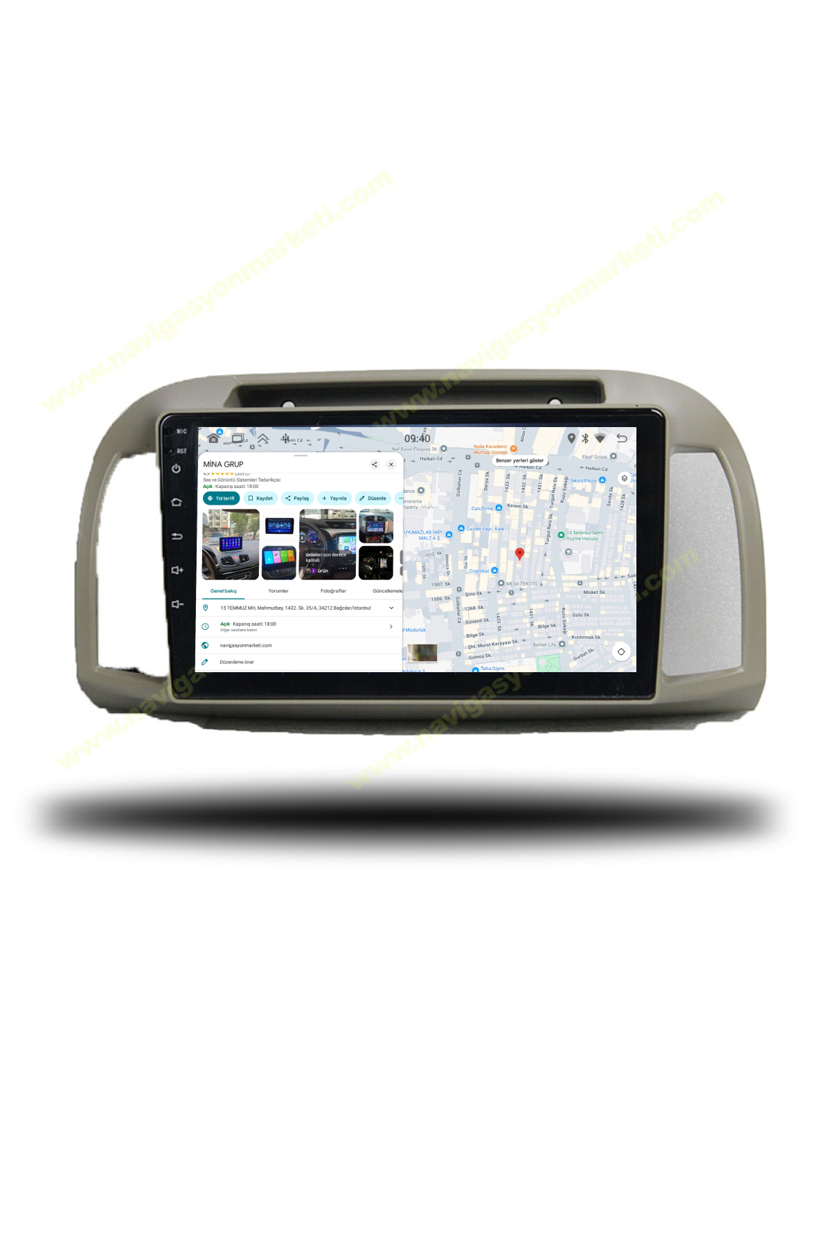 Nissan Micra 2002-2010 Uyumlu 9 inç Multimedya - Görsel 5