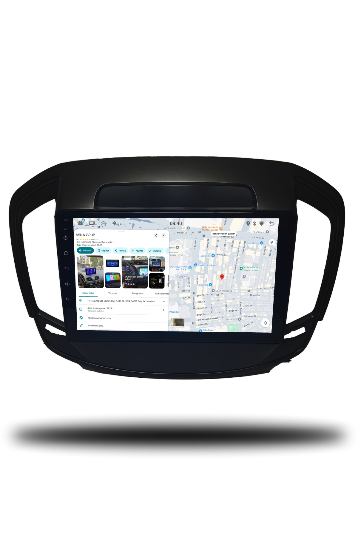 Opel İnsignia 2013-2016 Uyumlu 9 inç Multimedya - Görsel 6