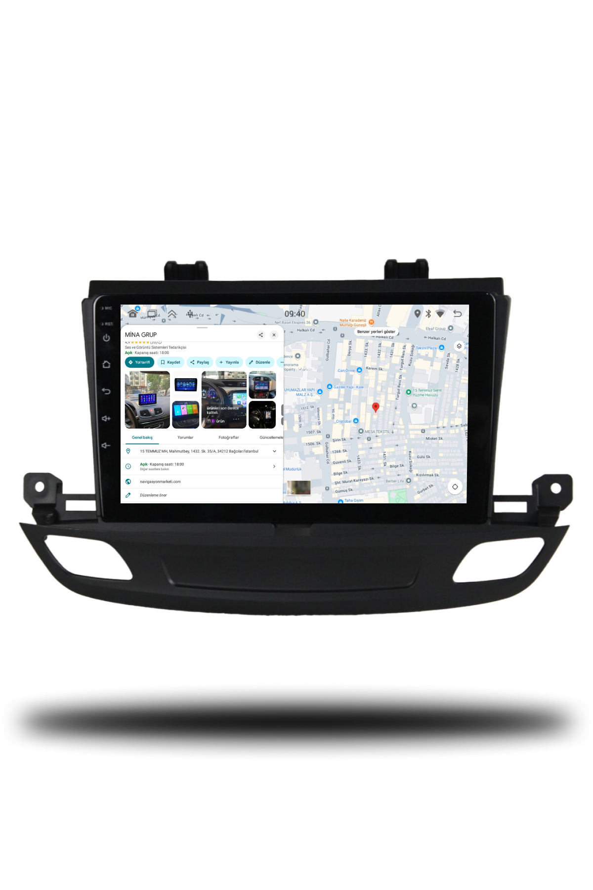 Opel İnsignia 2017-2021 Uyumlu 9 inç Multimedya - Görsel 2
