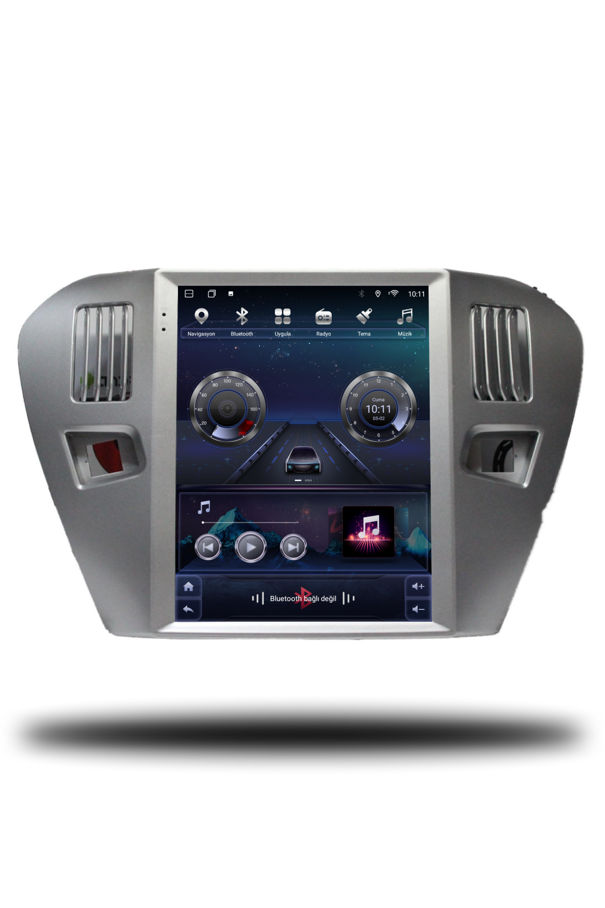 Peugeot 301 Citroen C-Elysee 2011-2025 Uyumlu 9.7 inç Tesla Multimedya - Görsel 4