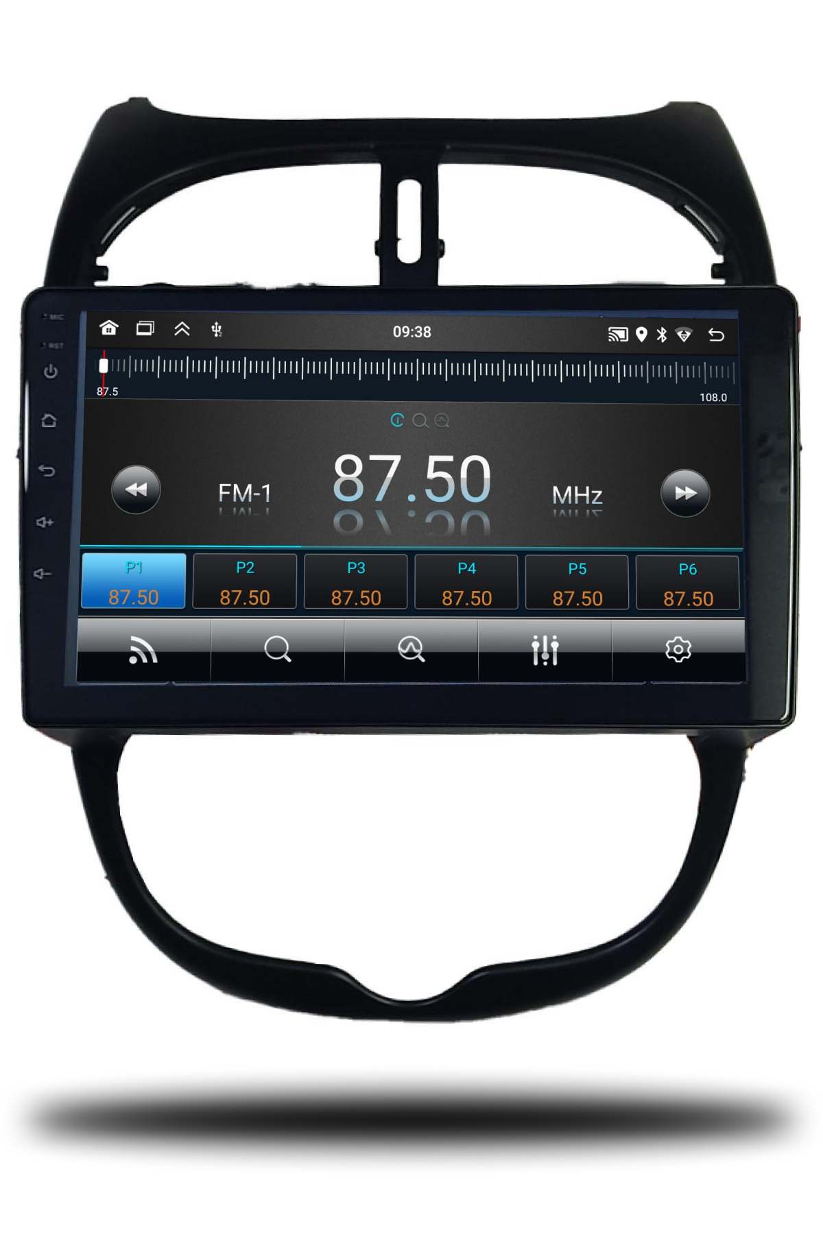 Peugeot 206 1999-2011 Uyumlu 9 inç Multimedya - Görsel 6