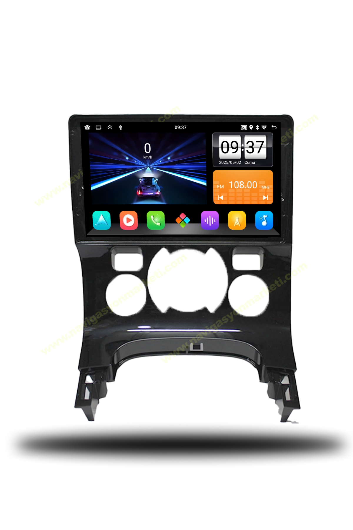 Peugeot 3008 - 5008 2009-2015 Uyumlu 9 inç Multimedya