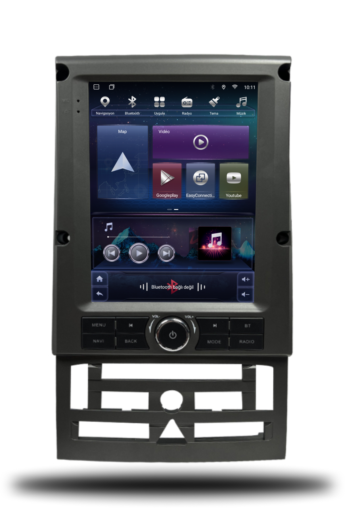 Peugeot 407 2004-2011 Uyumlu 9.7 inç Tesla Multimedya