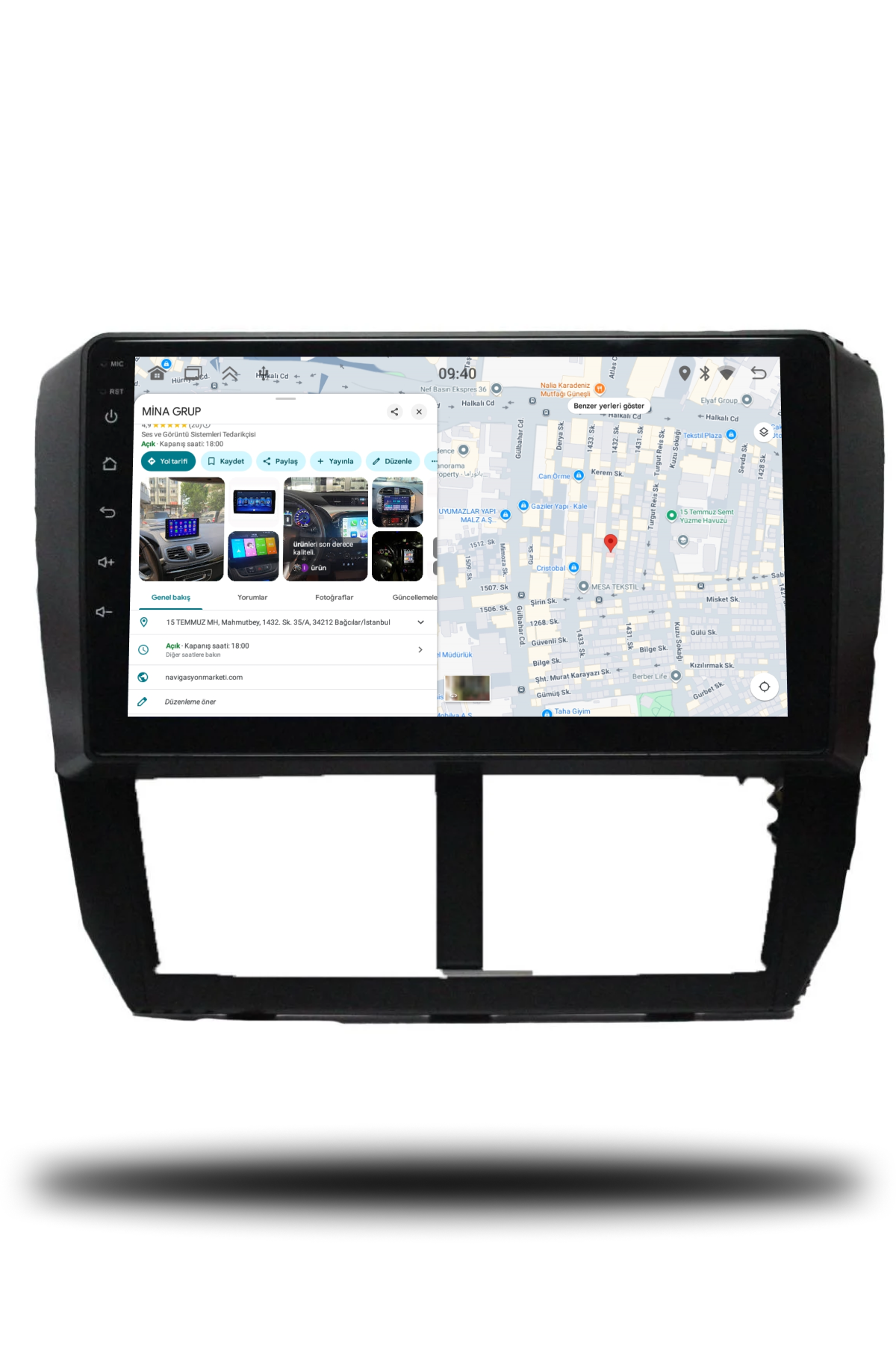 Subaru Forester 2008-2012 Uyumlu 9 inç Multimedya - Görsel 5