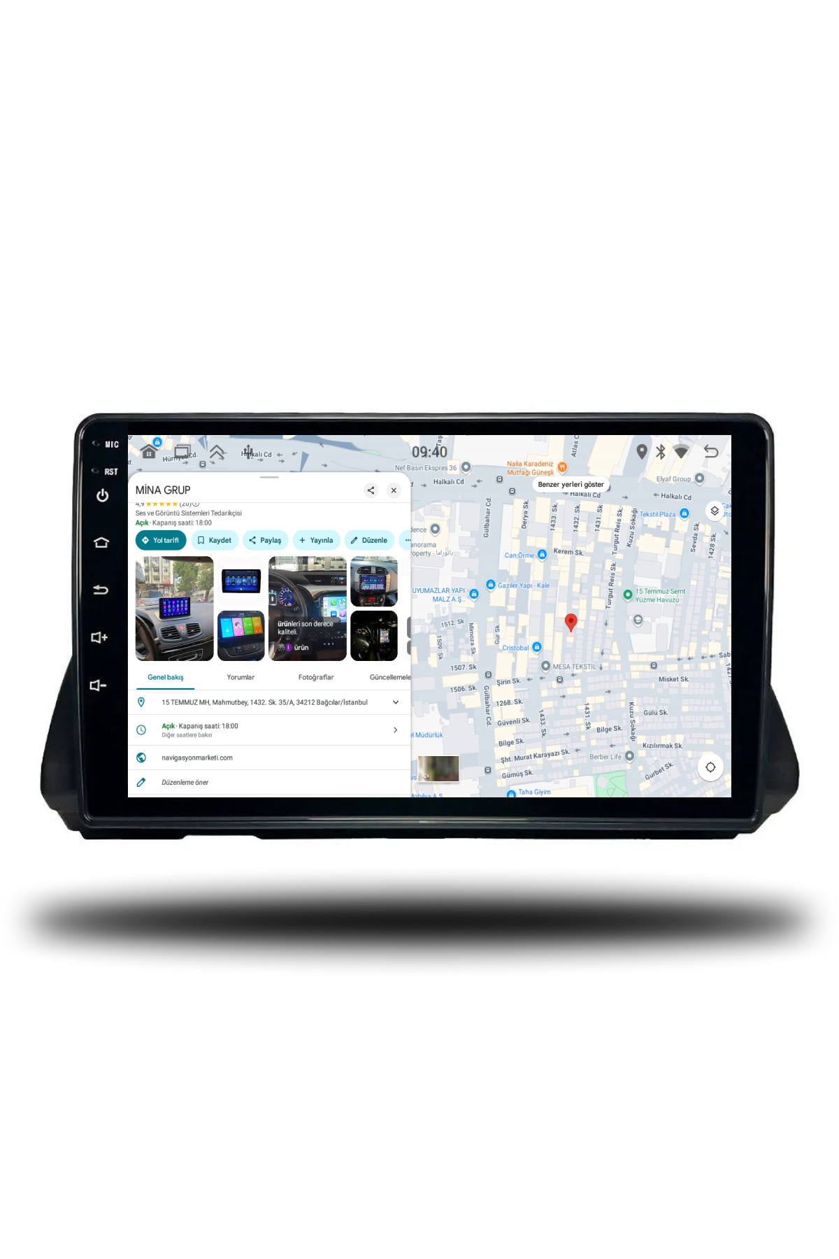 Dacia Sandero Jogger Uyumlu 10 inç Multimedya - Görsel 5