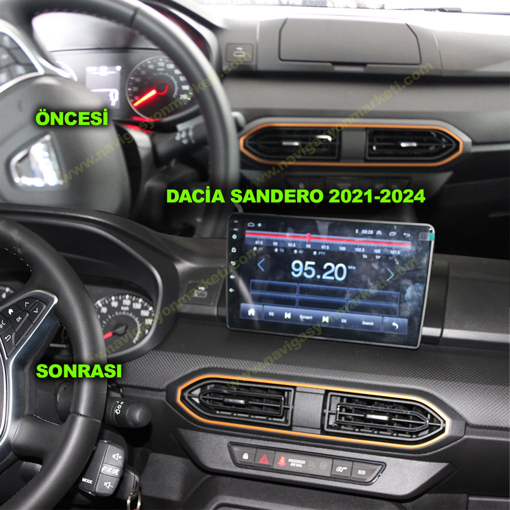 Dacia Sandero Jogger Uyumlu 10 inç Multimedya - Görsel 2