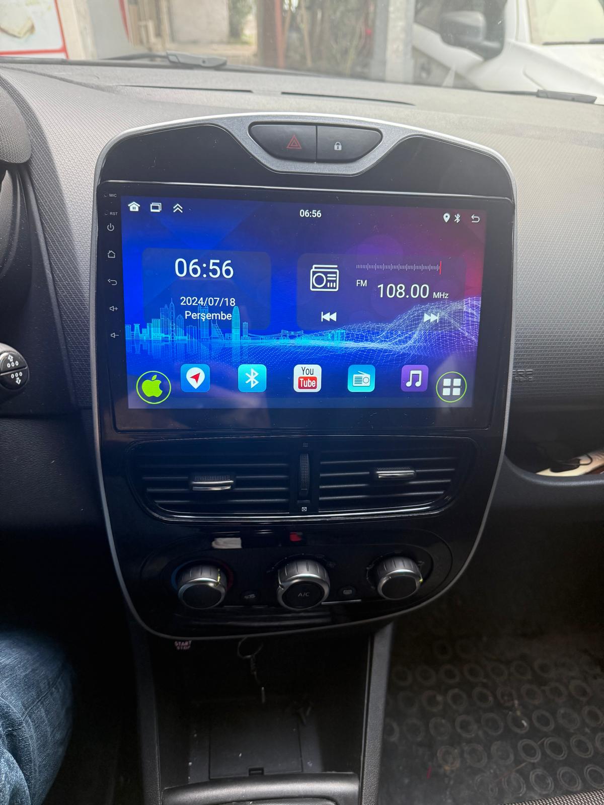 Renault Clio 4 2013-2016 Uyumlu 9 inç Multimedya - Görsel 2