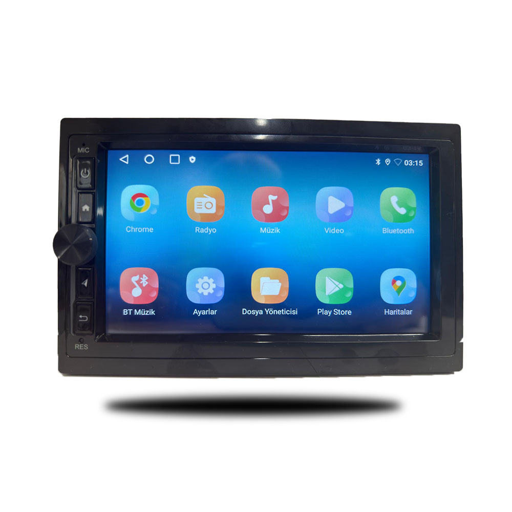 Universal Android 7 inç Double Din Multimedya - Görsel 5