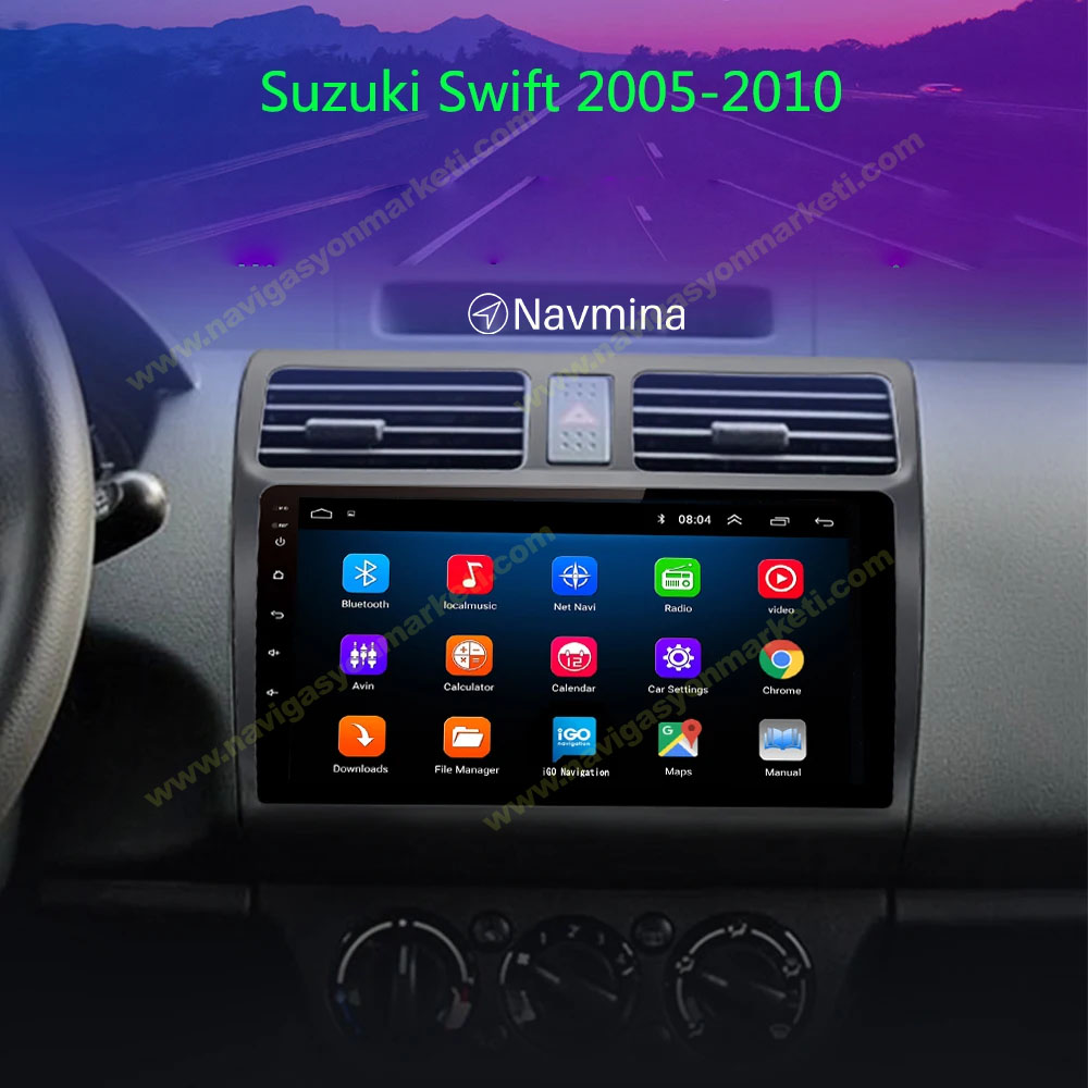 Suzuki Swift 2006-2010 Uyumlu 10 inç Multimedya - Görsel 2