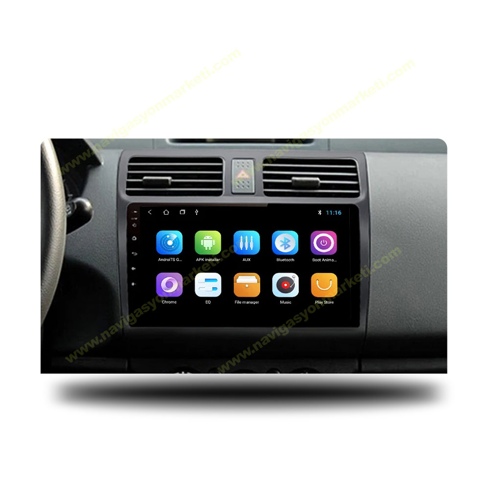 Suzuki Swift 2006-2010 Uyumlu 10 inç Multimedya - Görsel 4