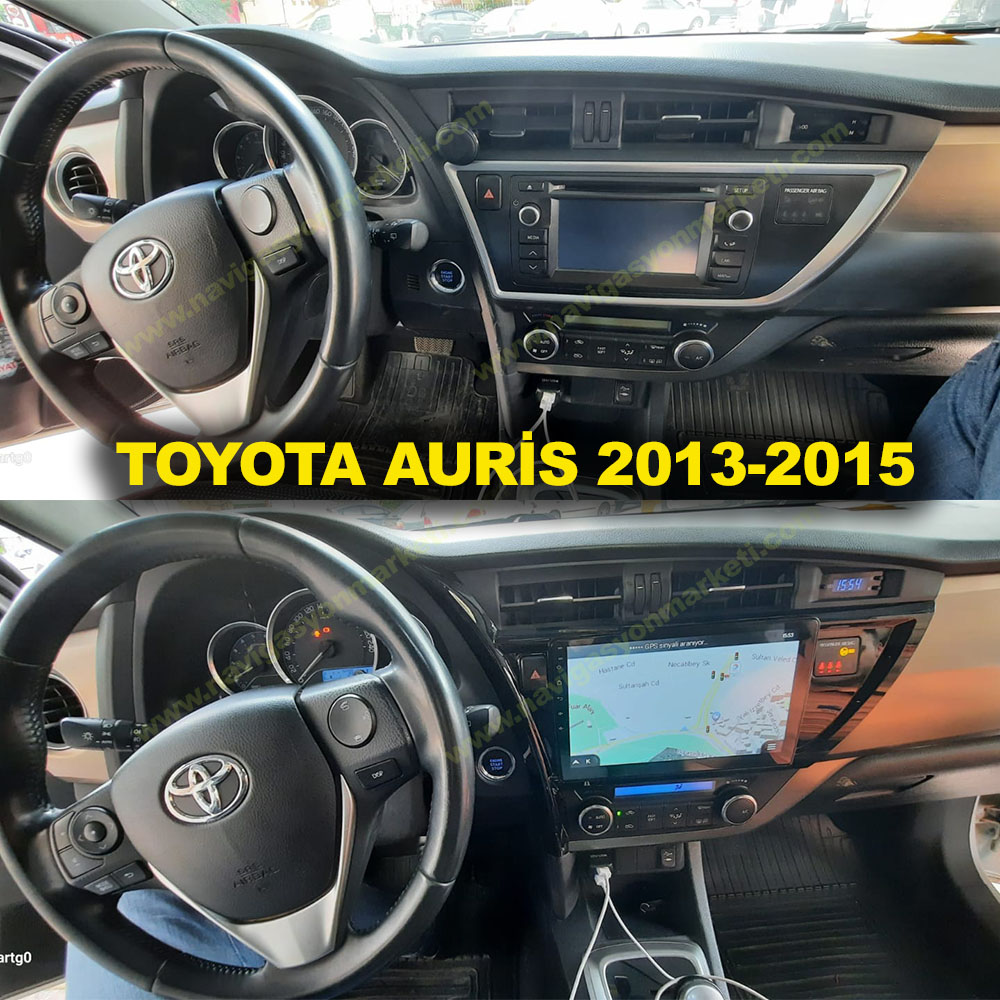Toyota Auris 2013-2015 Uyumlu 10 inç Multimedya - Görsel 2