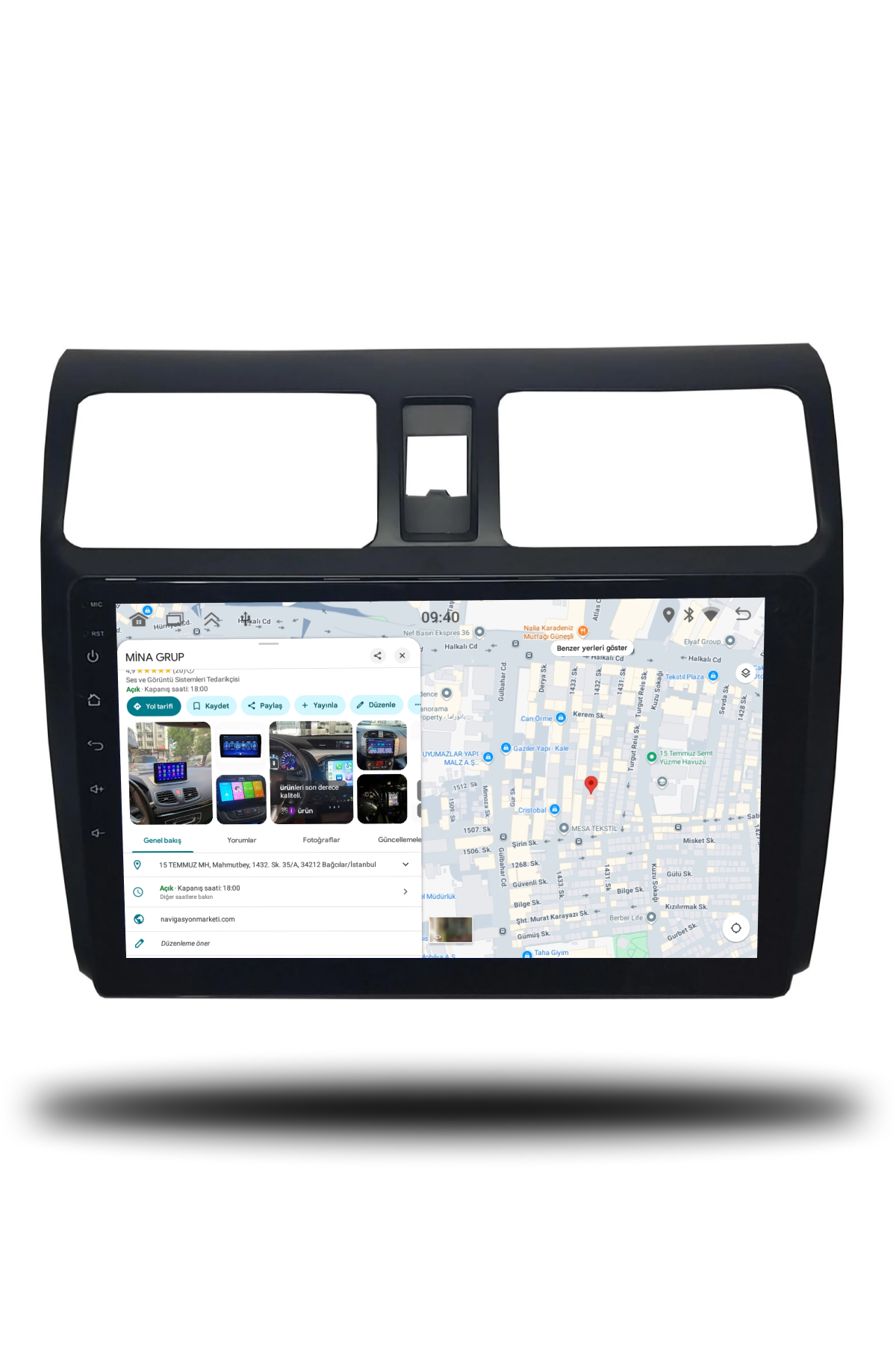 Suzuki Swift 2006-2010 Uyumlu 10 inç Multimedya - Görsel 3