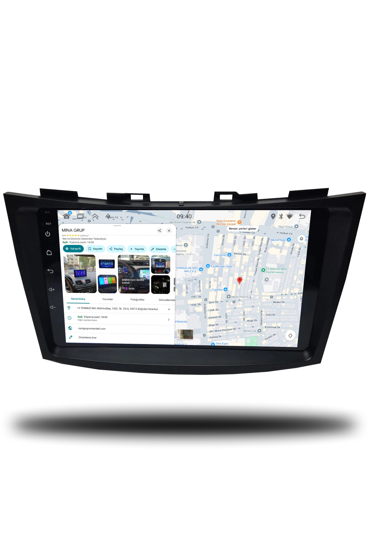 Suzuki Swift 2011-2016 Uyumlu 9 inç Multimedya - Görsel 9