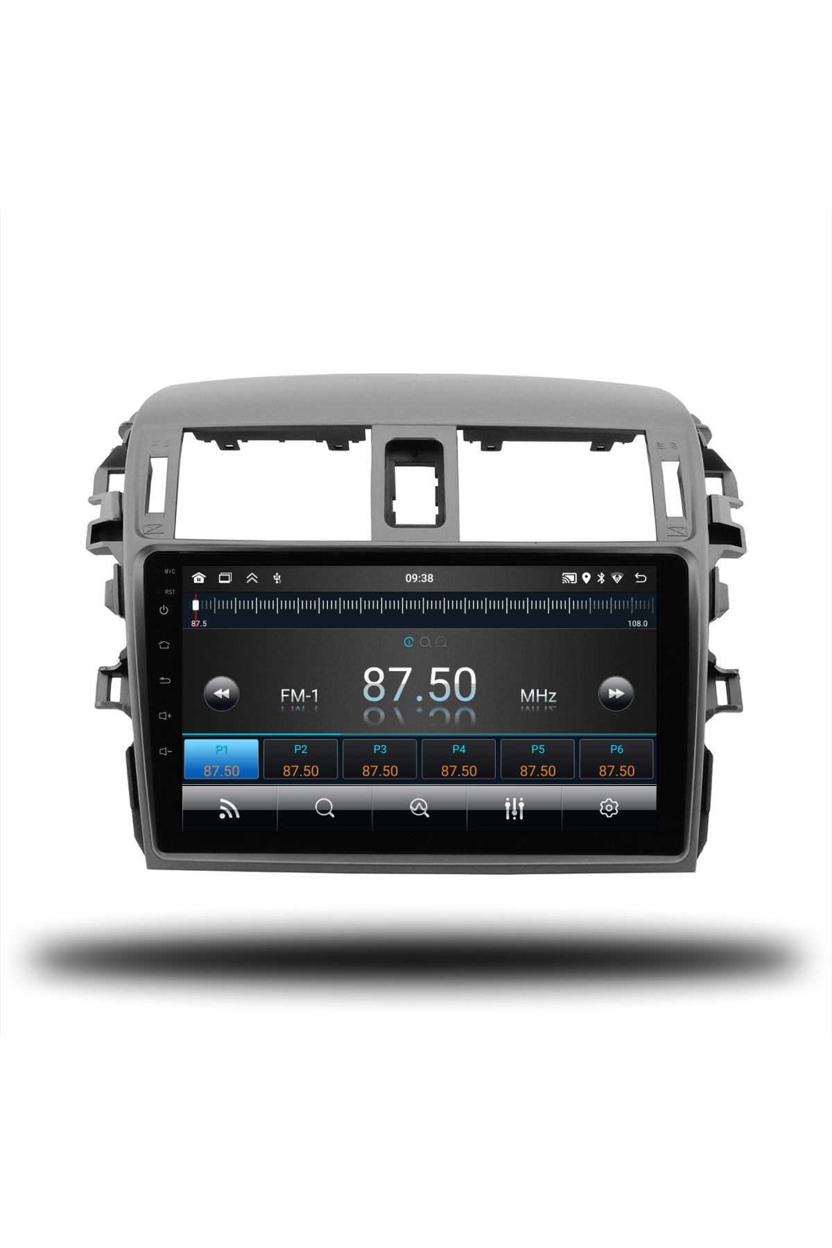 Toyota Corolla 2007-2011 Uyumlu 9 inç Multimedya - Görsel 3