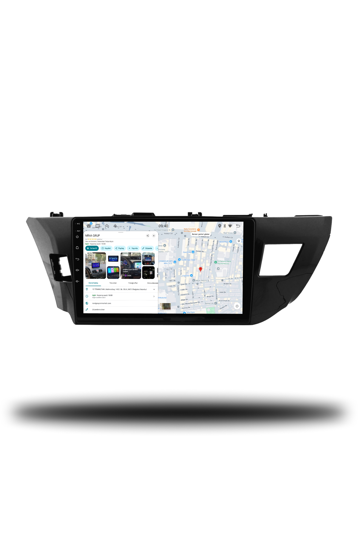 Toyota Corolla 2013-2015 Uyumlu 10 inç Multimedya - Görsel 5