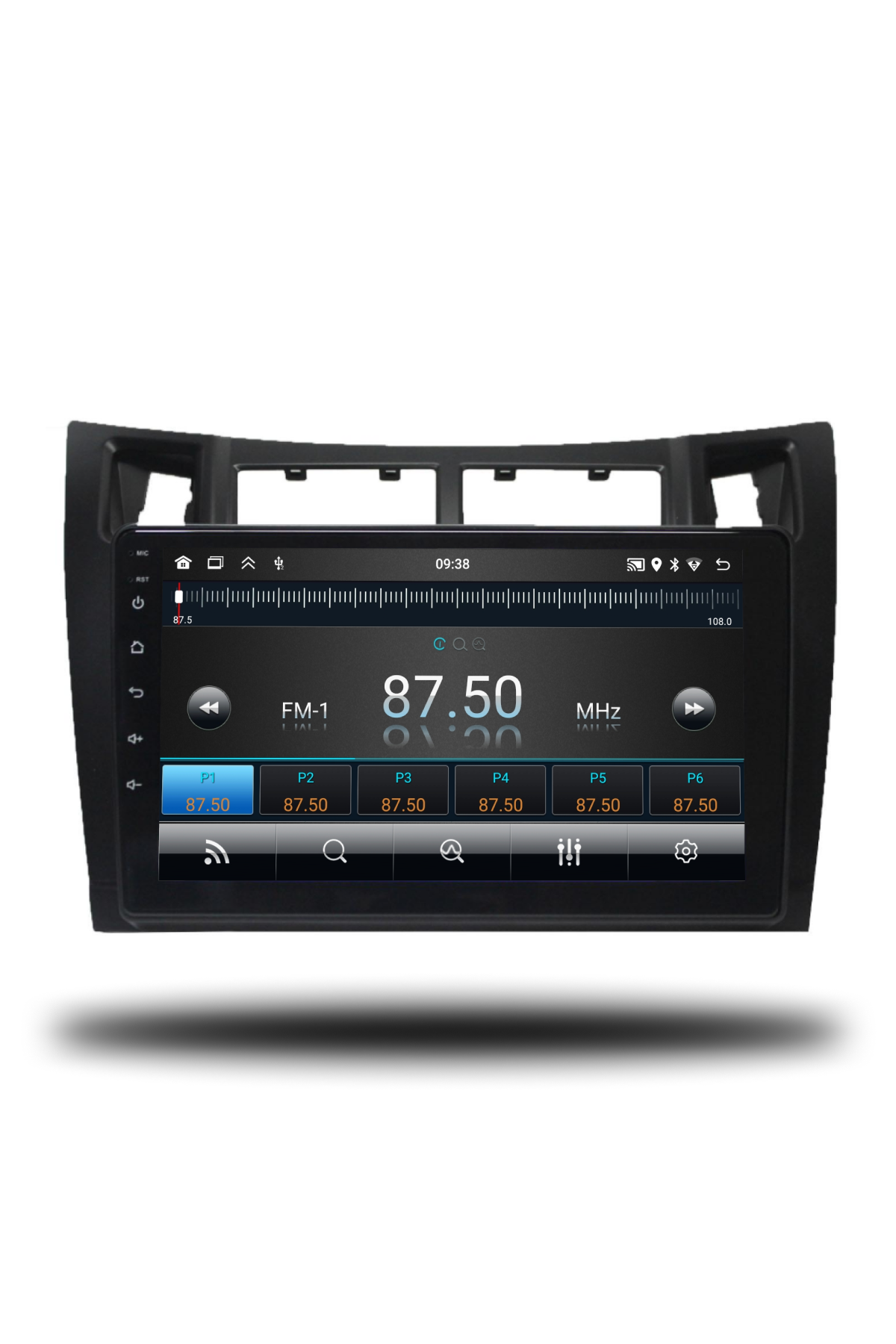 Toyota Yaris 2007-2011 Uyumlu 9 inç Multimedya - Görsel 3