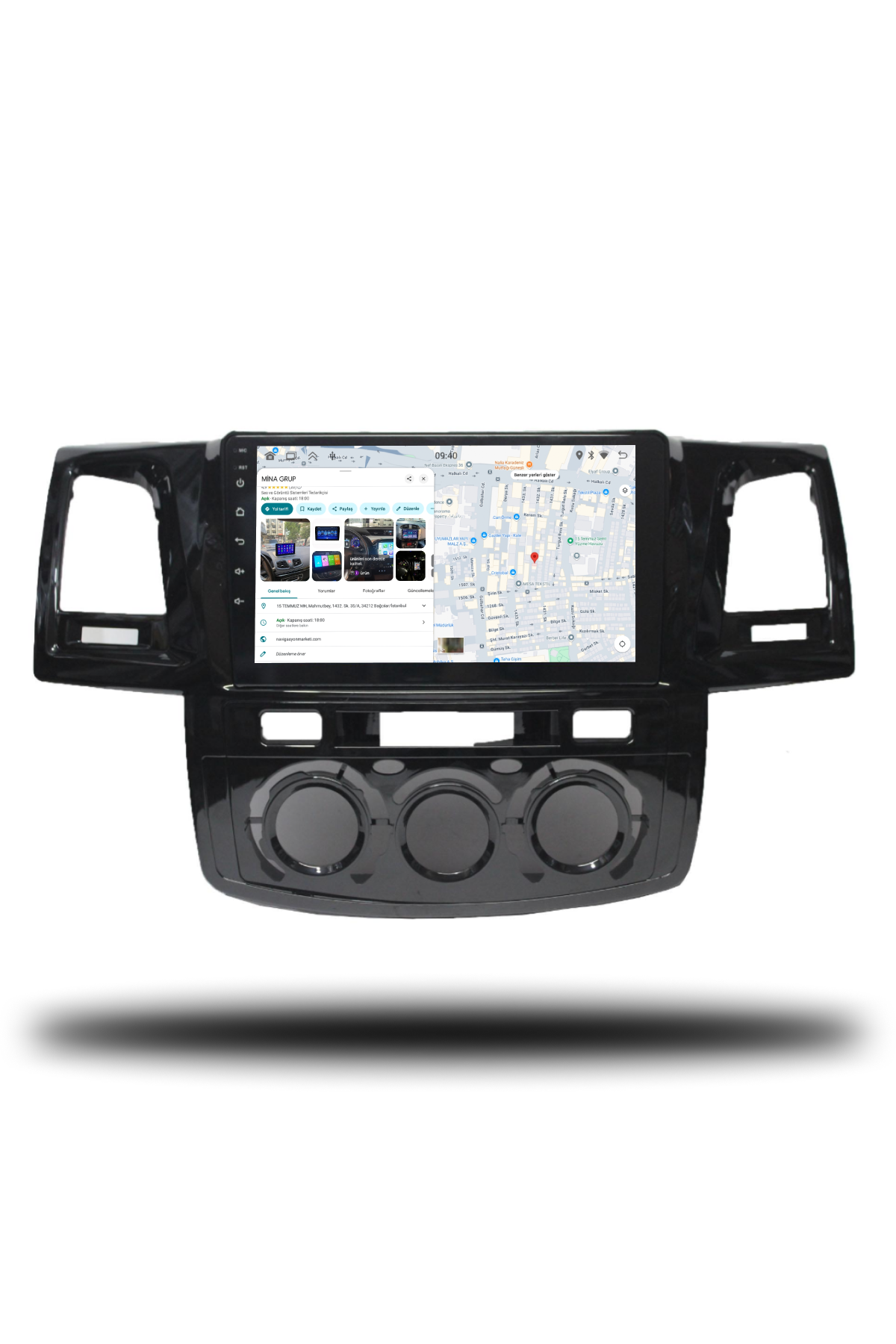 Toyota Hilux 2005-2008 Uyumlu 9 inç Multimedya - Görsel 2