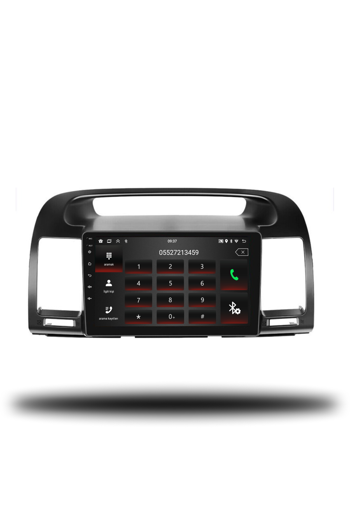 Toyota Camry 2003-2005 Uyumlu 9 inç Multimedya - Görsel 5