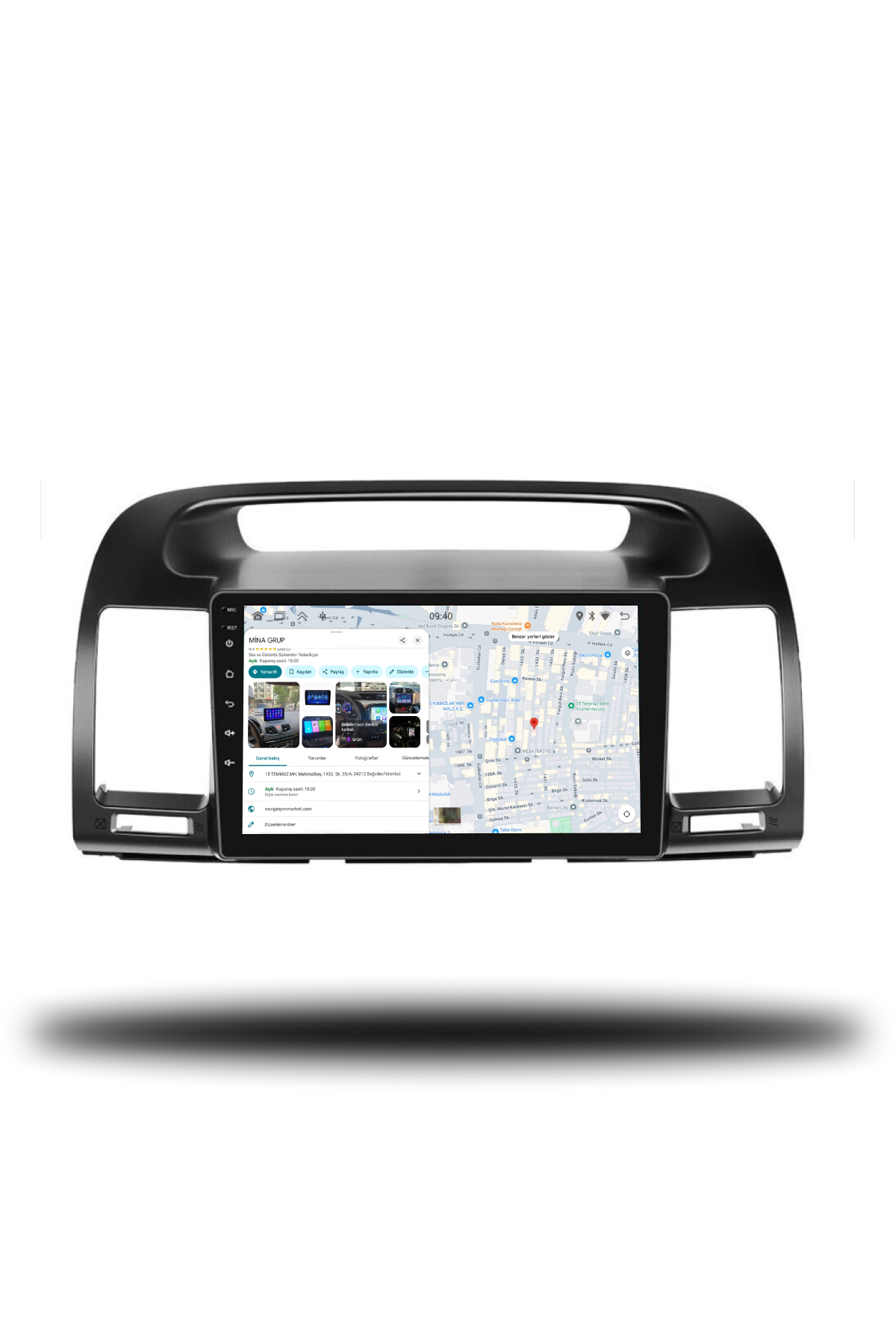 Toyota Camry 2003-2005 Uyumlu 9 inç Multimedya - Görsel 6