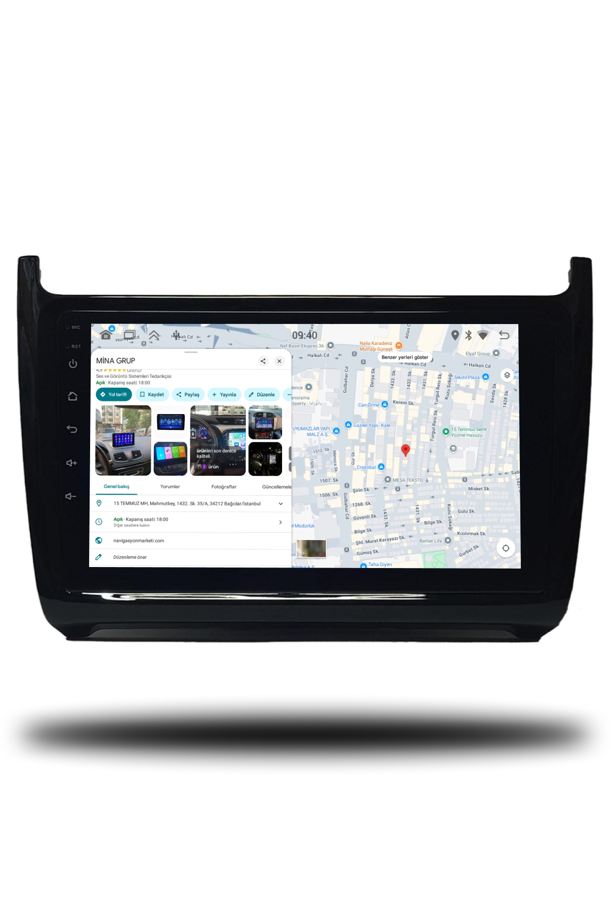 VW Polo 2011-2018 Uyumlu 9 inç Multimedya - Görsel 2