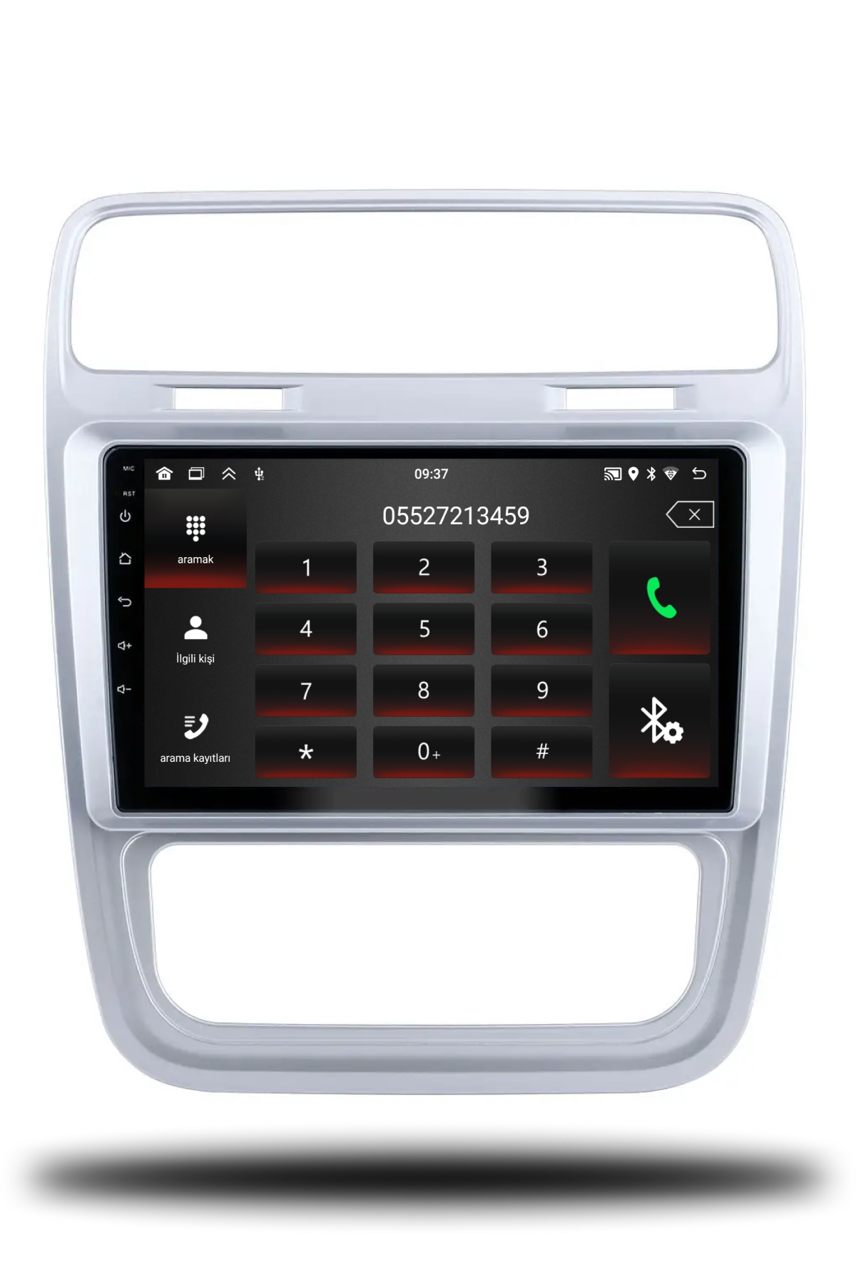 VW Scirocco 2015-2017 Uyumlu 9 inç Multimedya - Görsel 3