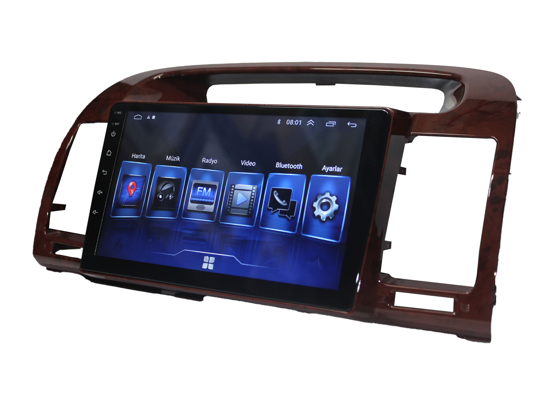 Toyota Camry 2003-2005 Uyumlu 9 inç Multimedya - Görsel 3